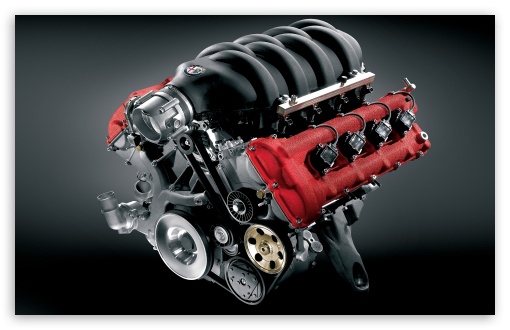 Download Alfa Romeo Engine UltraHD Wallpaper