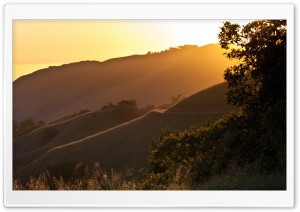 Sunset on Russian Ridge,...