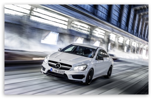 Download 2014 Mercedes Benz CLA45 AMG Speed UltraHD Wallpaper