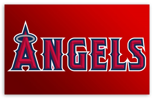 Download Los Angeles Angels Of Anaheim Logo   Baseball UltraHD Wallpaper