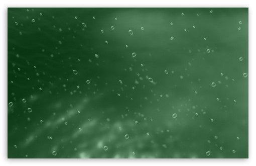 Download Green Background With Bubbles UltraHD Wallpaper