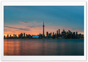 Downtown Toronto Skyline at...