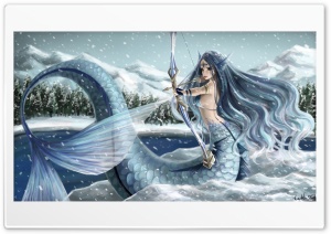 Mermaid Painting Art