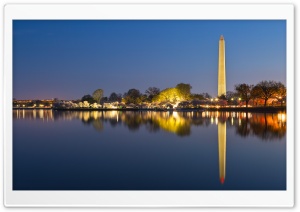 Washington DC Memorials at Night