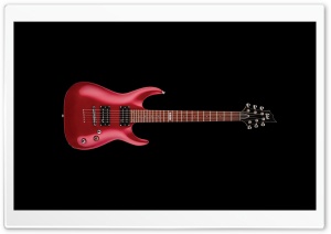 Dark Red Electric Guitar...