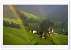 Rainbow Over South Tyrol,...
