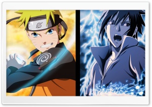 Naruto and Sasuke - Opposites