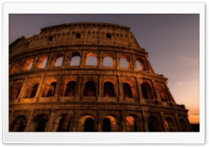 Colosseum Amphitheatre, Rome,...