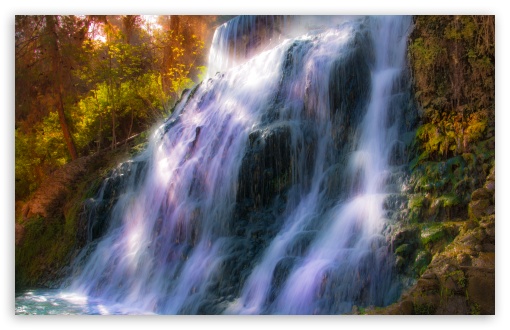 Download Waterfall of Spring UltraHD Wallpaper