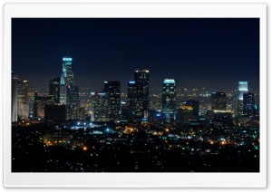 Downtown LA at Night