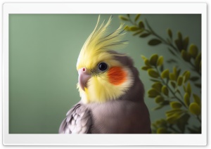 Cute Cockatiel Parrot...