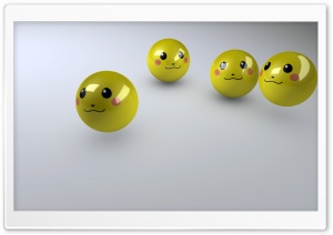 Smiley Faces 3D