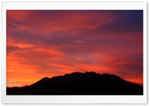 Sunset - Mount Timpanogos