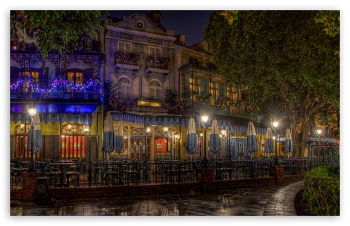 Download Cafe Orleans UltraHD Wallpaper