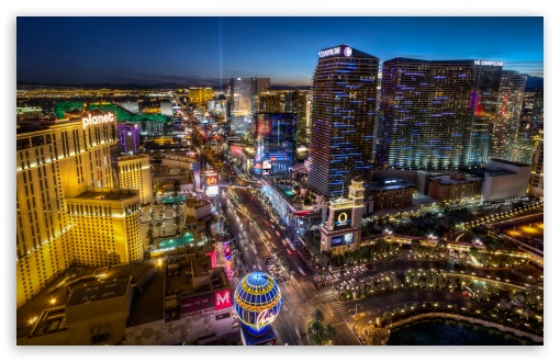 Download Las Vegas BLVD South UltraHD Wallpaper