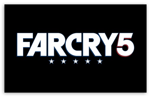 Download Far Cry 5 Logo UltraHD Wallpaper