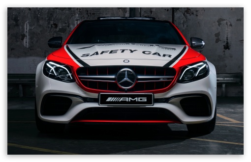 Download Mercedes-AMG E63 S 4MATIC Safety Car 2018 UltraHD Wallpaper