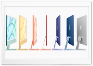 iMac Apple Colorful