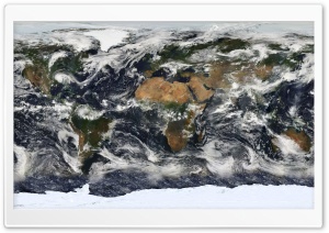Satellite World Map