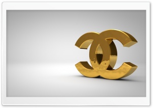 Chanel Logo Golden