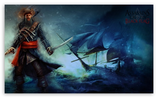 Download Assassins Creed IV Black Flag Blackbeard UltraHD Wallpaper