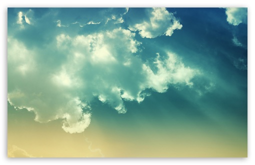 Download Blue Clouds UltraHD Wallpaper