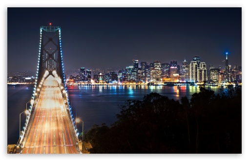 Download San Francisco At Night UltraHD Wallpaper
