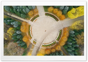 Drone Photography City Park