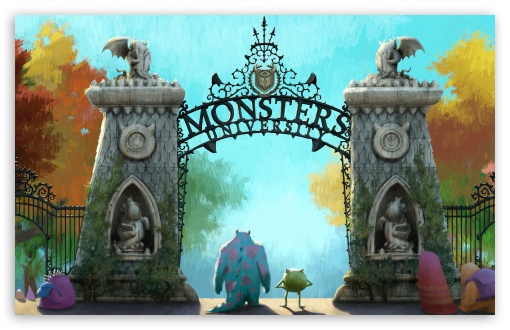 Download Monsters University (2013) UltraHD Wallpaper