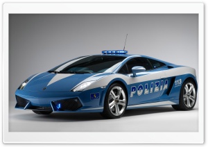 Lamborghini Police Car
