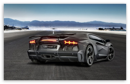 Download Lamborghini Aventador LP700 4 Supercar Rear UltraHD Wallpaper