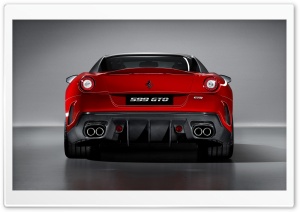 2010 Ferrari 599 GTO Rear View