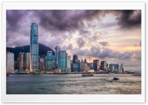 Victoria Harbour, Hong Kong HDR