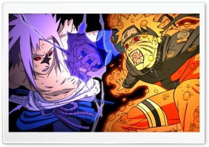 Naruto vs Sasuke - Fighting