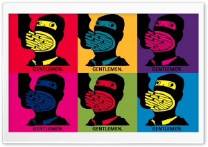 Gentlemen Pop Art