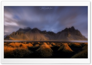 Vestrahorn, Iceland, Sunset