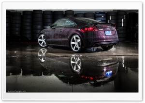 Audi TT-RS in Black Cherry...