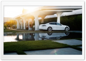 Tesla Electric Cars Supercharger
