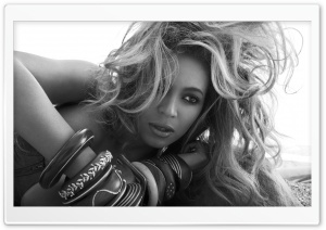 Beyonce In Black And White