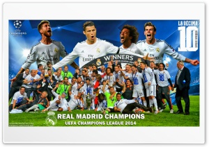 Real Madrid Winners Champions...