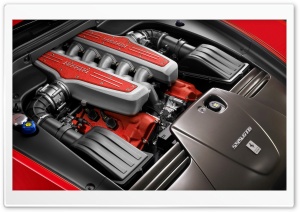 Ferrari 590 GTB Engine
