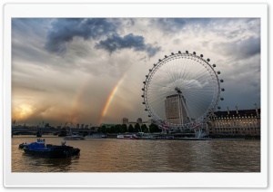 London Eye And Rainbows