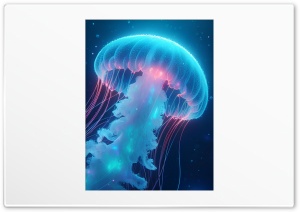 A Jellyfish in the Water
