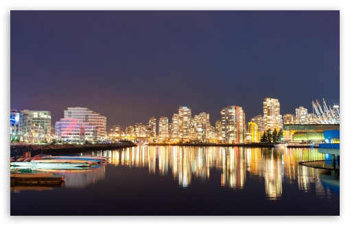 Download Vancouver Reflections UltraHD Wallpaper