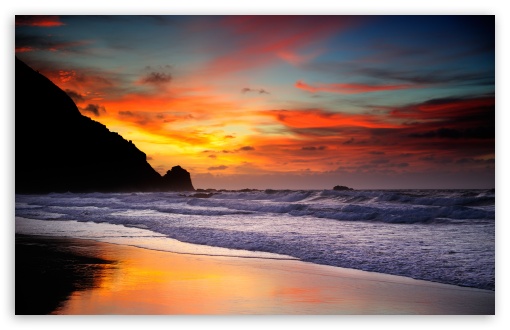 Download Beautiful Sunset Sky, Summer UltraHD Wallpaper