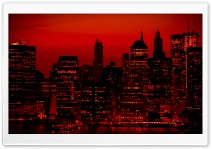 Red Sky At Night New York City