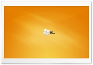 HD Orange Desktop Vista