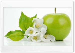 Apple And Flowers