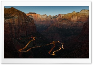 Zion National Park Canyon...