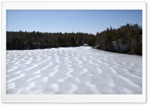 Lake Minnewaska Melting